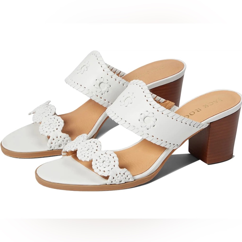 Jack Rogers Lauren mid heel sandals